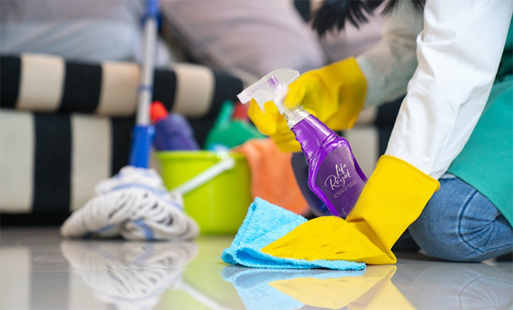 cleaning with allpurpouse